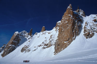 Dwarfed by the Mountain